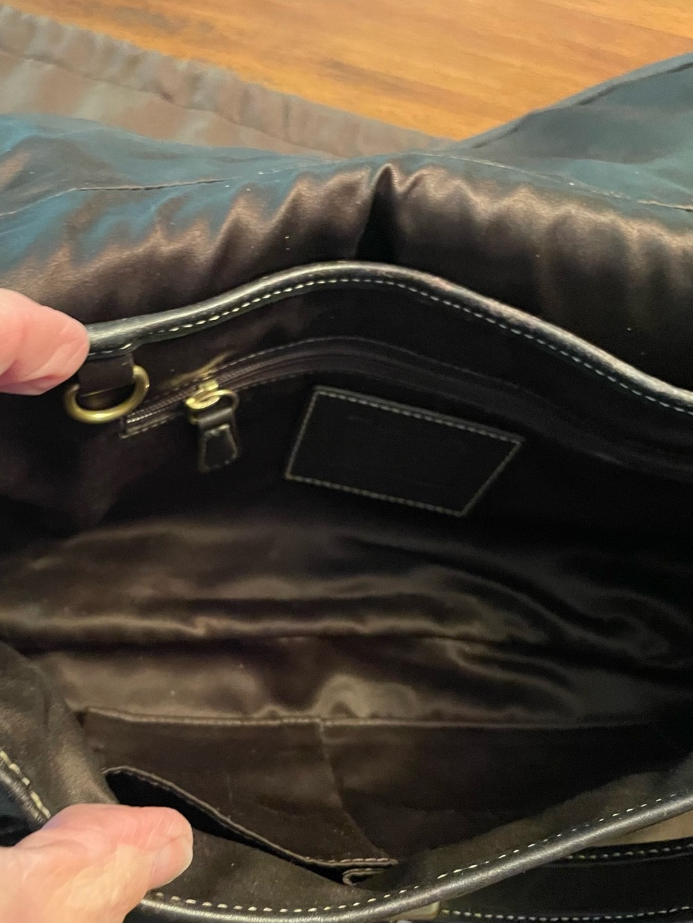 Coach Ergo Y2K Chocolate 24c Signature Flap Shoulder Bag 1257 - Picture 11 of 15